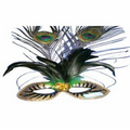 Peacock Feather Party Mask